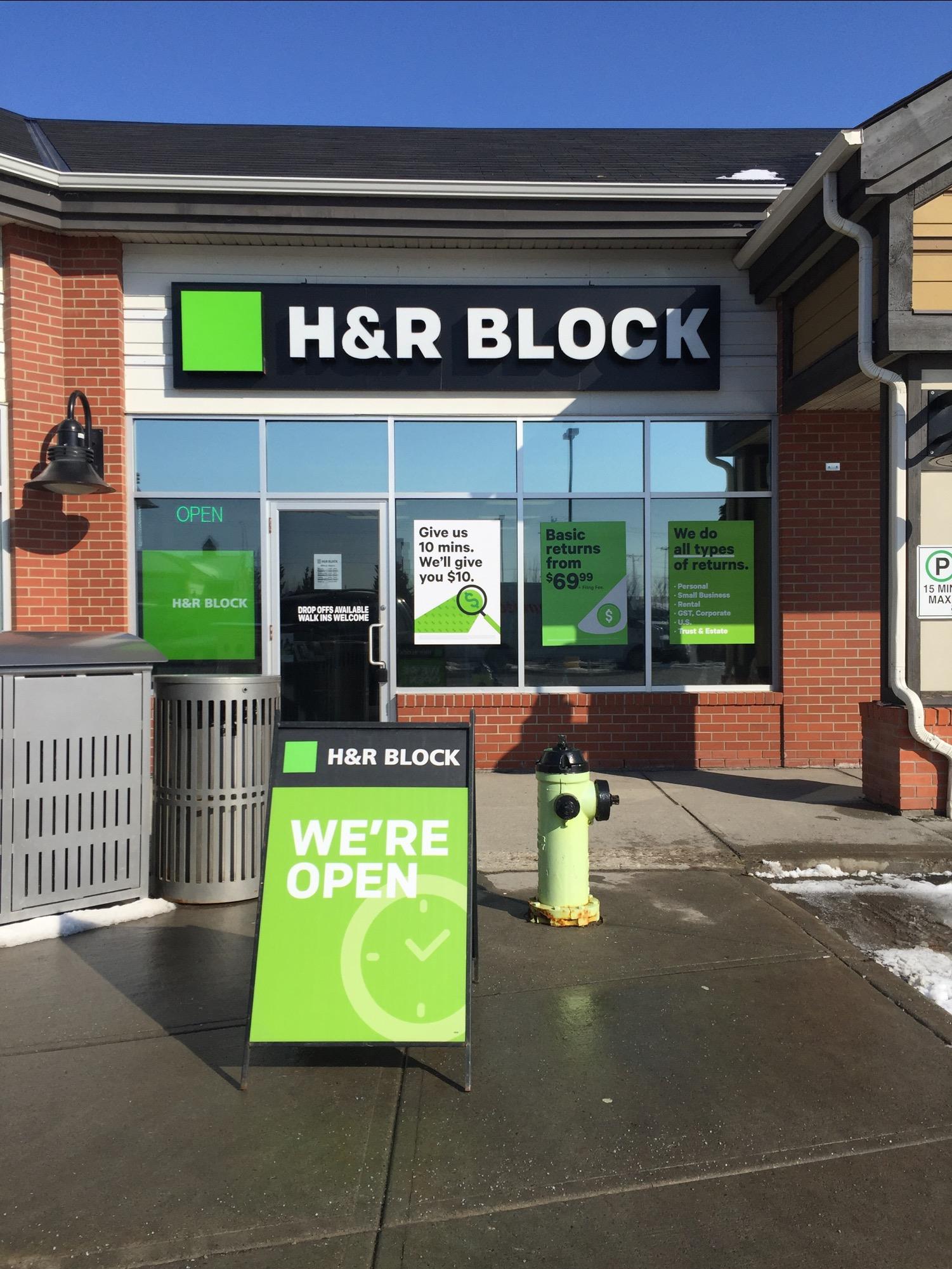 Locations For H&R Block